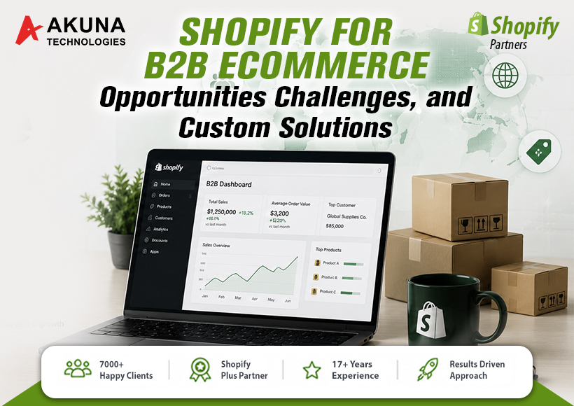 SHOPIFY FOR B2B ECOMMERCE 